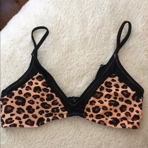 Cupshe Leopard High Waisted Bikini Set